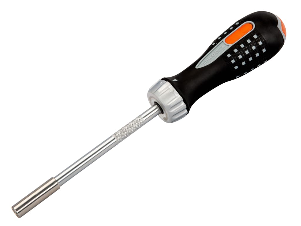808050 Ratchet Screwdriver & 6 Bits                                             