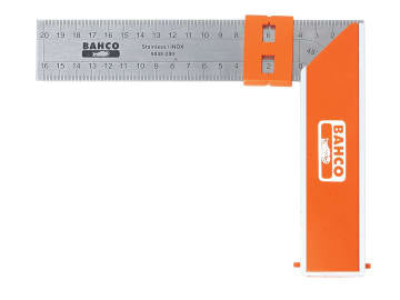 9048-400 Aluminium Block & Steel Try Square 400mm (16in)                        
