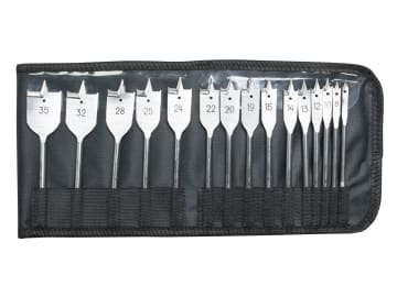 9629 Series Flat Bit Set, 15 Piece                                              