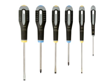 BE-9882 ERGO™ Screwdriver Set, 6 Piece                                          