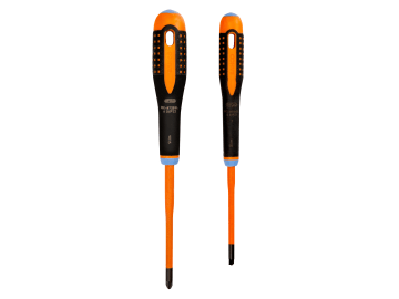 BE-9890SL ERGO™ Slim VDE Insulated Screwdriver Set, 2 Piece                     