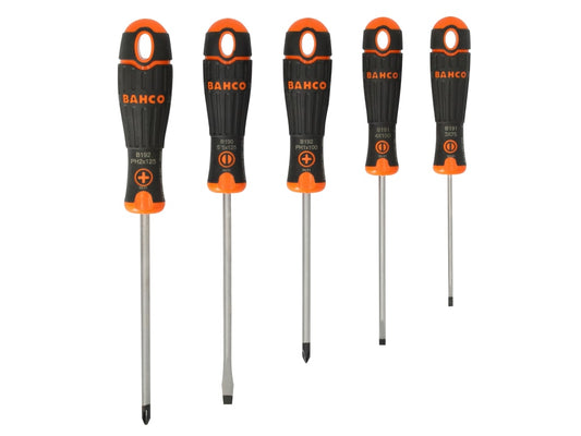 B219.015 BAHCOFIT Screwdriver Set, 5 Piece                                      