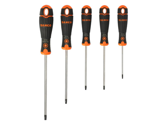 B219.025 BAHCOFIT TORX Screwdriver Set, 5 Piece                                 