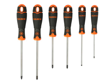 B219.026 BAHCOFIT Screwdriver Set, 6 Piece                                      