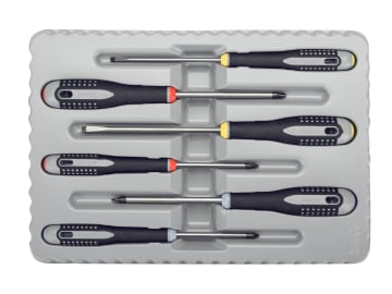 BE-9884 ERGO™ Screwdriver Set, 6 Piece                                          
