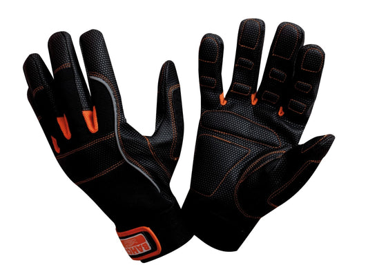 Power Tool Padded Palm Gloves - M (Size 8)                                      