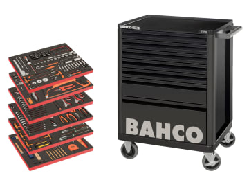 LARGE Tool Trolley General Purpose Tool Kit, 346 Piece                          