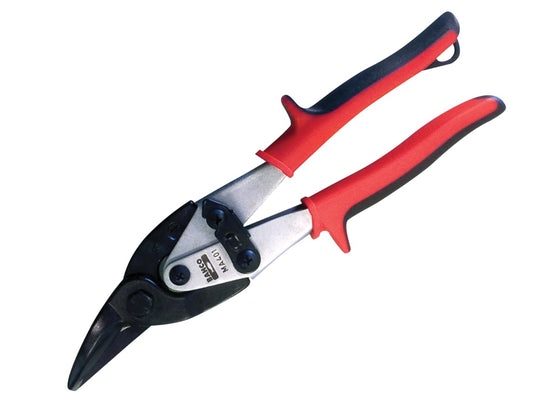 MA401 Red Aviation Compound Snips Left Cut 250mm (10in)                         