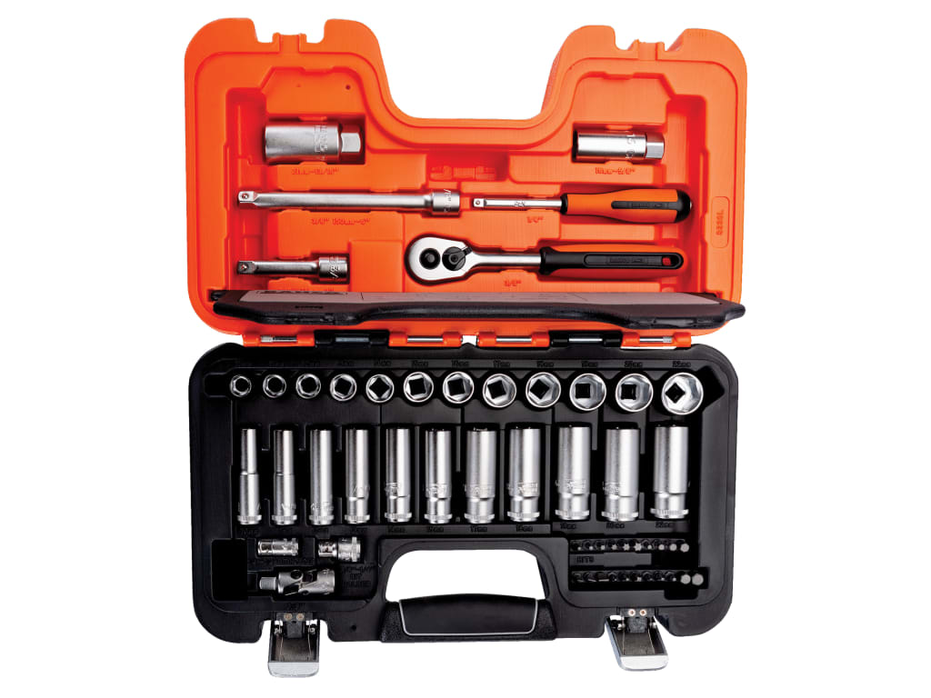 S330L 3/8in Deep Drive Socket Set, 53 Piece                                     