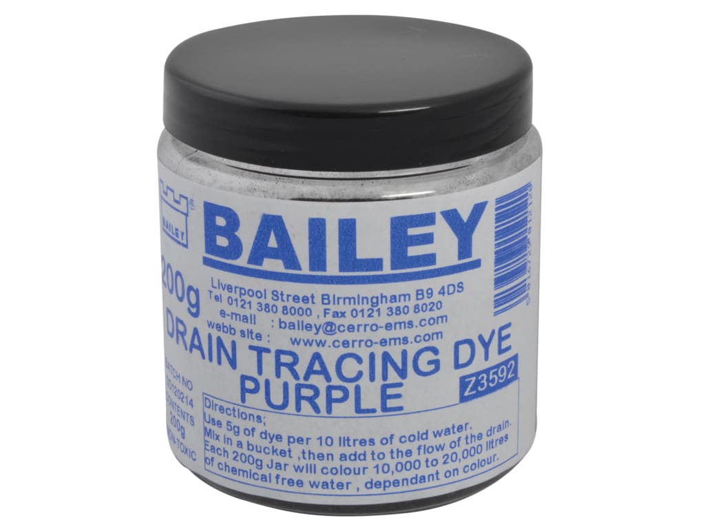 3592 Drain Tracing Dye - Purple                                                 