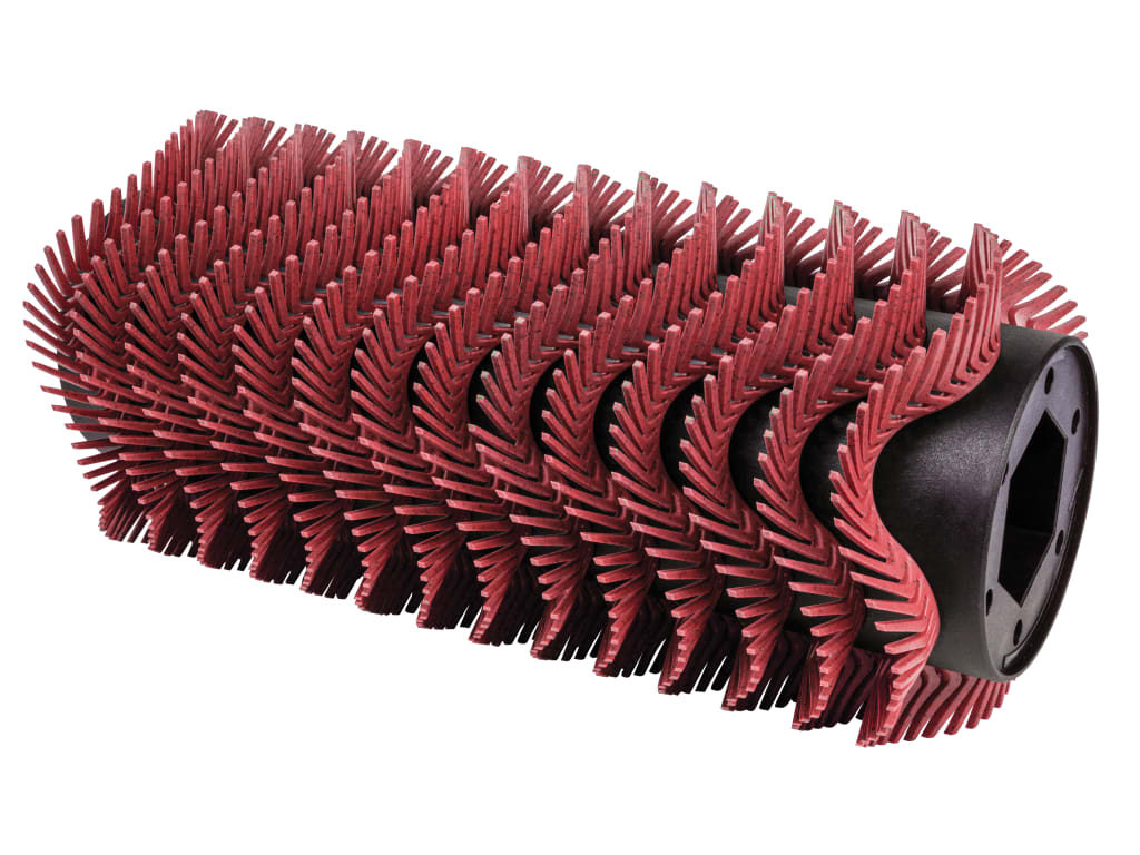 Maxxbrush Red Heavy-Duty Nylon/Metal Brush                                      
