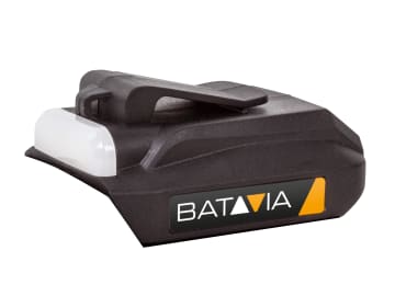 Battery USB Charging Adapter & Flashlight 18V                                   