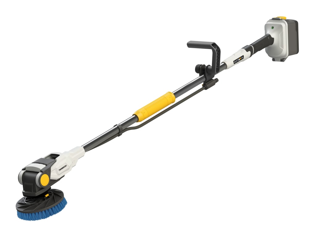 Maxxpack Brushless Twin Brush Scrubber 18V 1 x 2.0Ah Li-ion                     