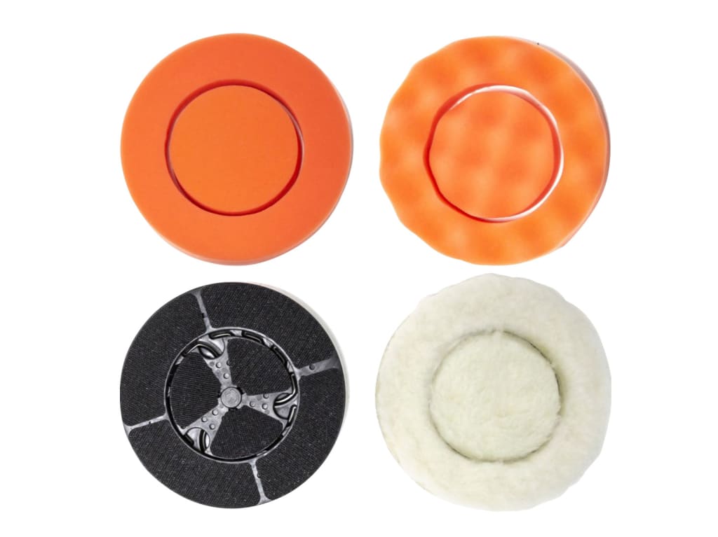 Twin Brush Polishing Pad Set, 3 Piece                                           