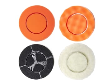 Twin Brush Polishing Pad Set, 3 Piece                                           