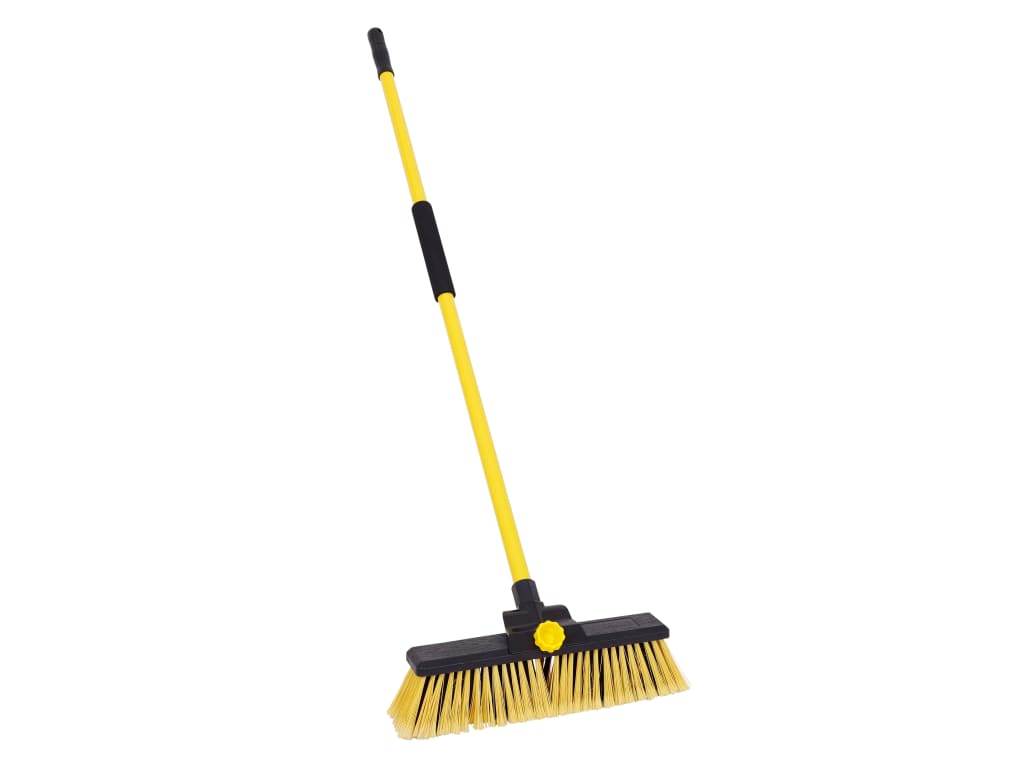 Heavy-duty Broom Clipped with Handle 355mm (14in)                               