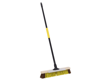 Dual Fill Bass/PET Broom with Metal Scraper 457mm (18in)                        