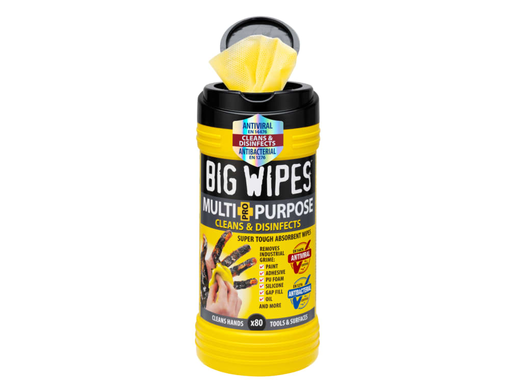 Multi-Purpose Pro+ Antiviral Wipes (Tub 80)                                     