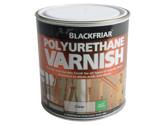 Polyurethane Varnish P101 Clear Matt 1 litre                                    