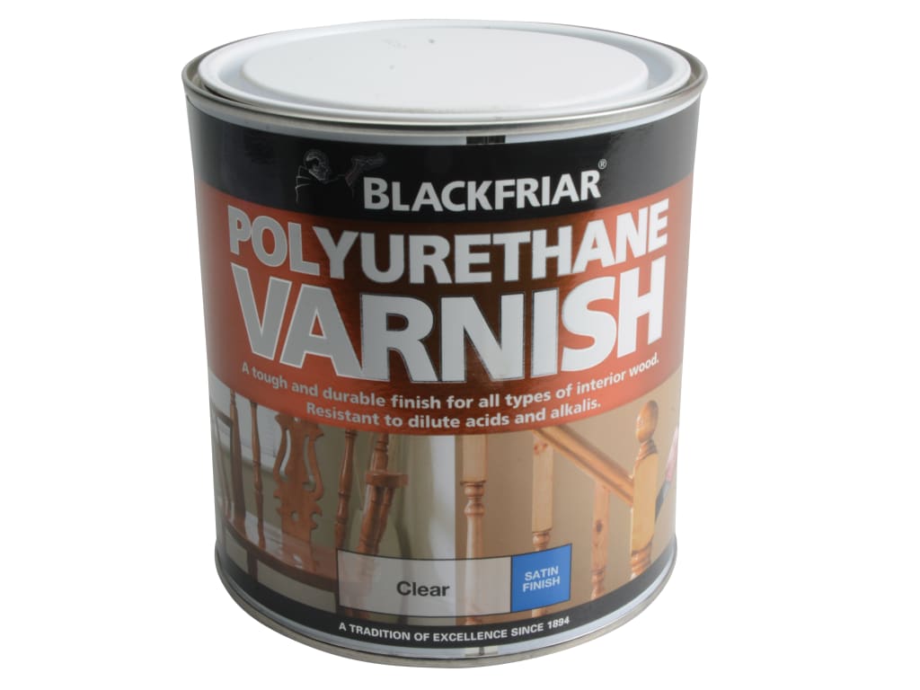 Polyurethane Varnish P100 Clear Satin 1 litre                                   