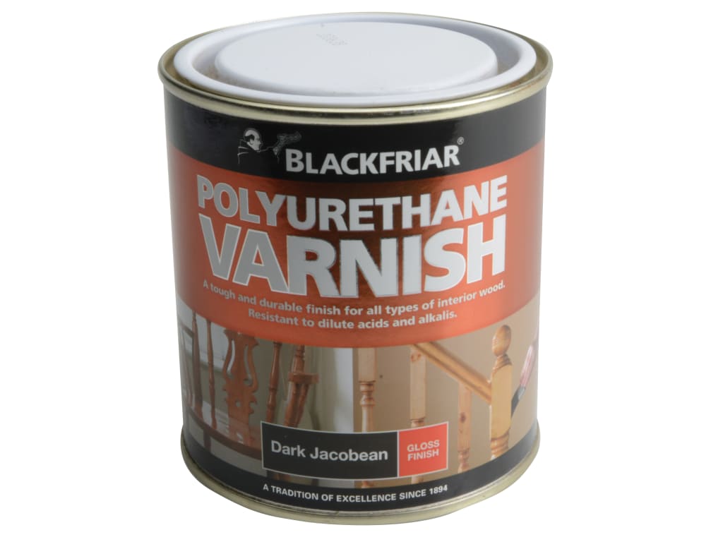 Polyurethane Varnish P85 Dark Jacobean Gloss 500ml                              