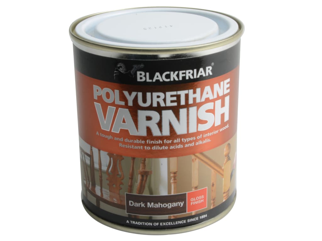 Polyurethane Varnish P65 Dark Mahogany Gloss 500ml                              
