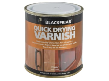 Quick Drying Duratough Interior Varnish Clear Matt 250ml                        