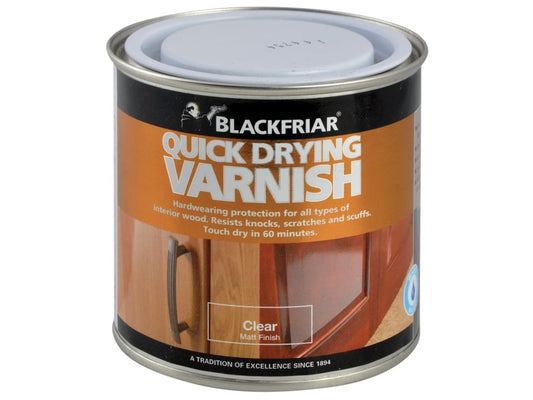 Quick Drying Duratough Interior Varnish Clear Matt 500ml                        