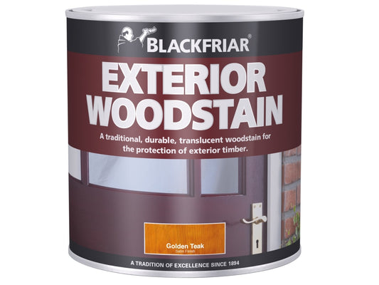 Traditional Exterior Woodstain Golden Teak 1 litre                              