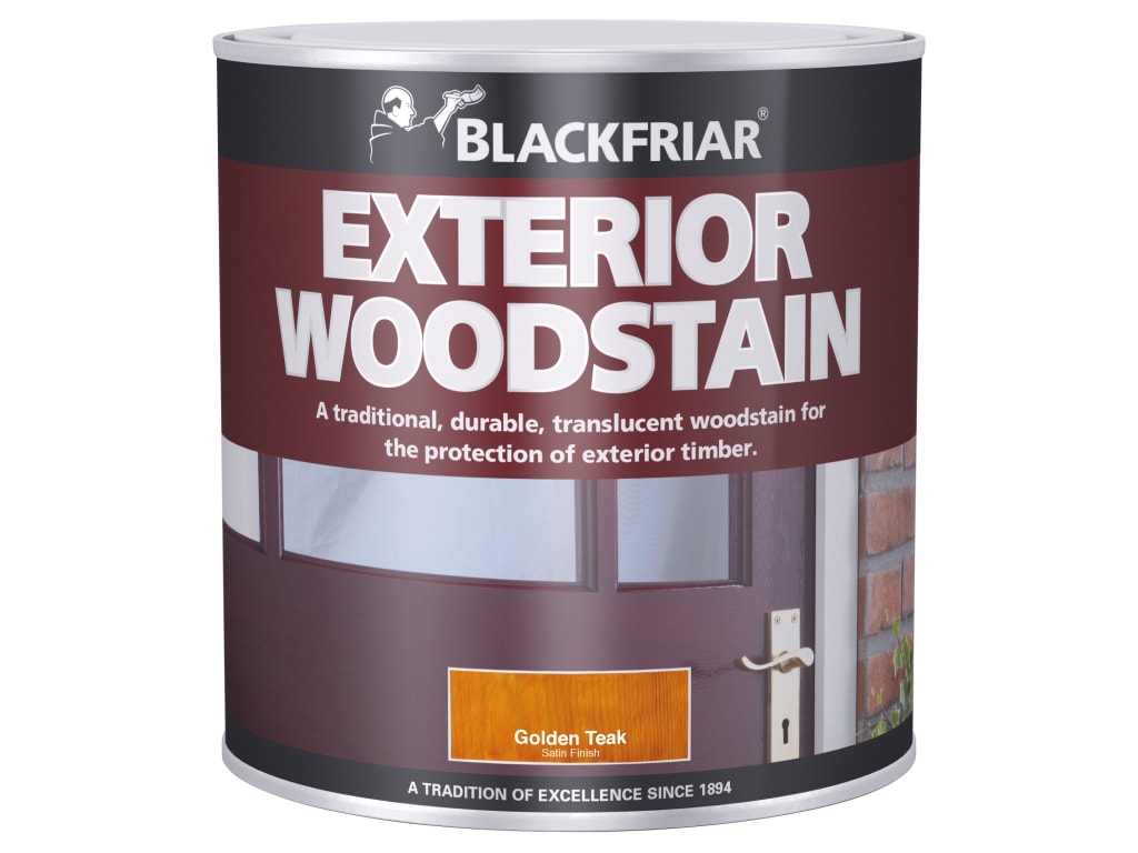 Traditional Exterior Woodstain Golden Teak 500ml                                