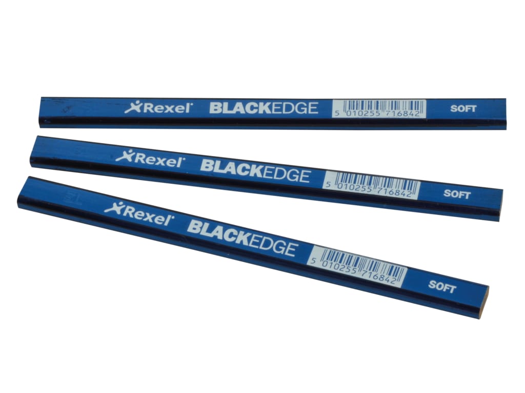 Carpenter's Pencils - Blue / Soft (Card 12)                                     