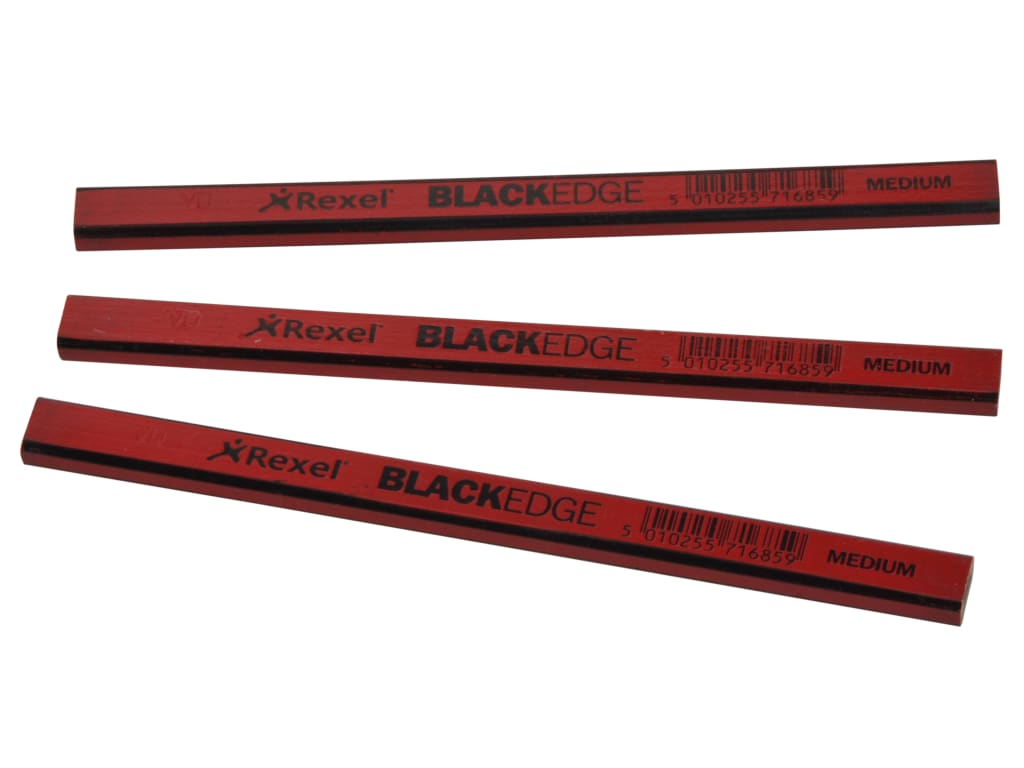 Carpenter's Pencils - Red / Medium (Card 12)                                    