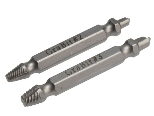 Grabit® Screw & Bolt Remover Set, 2 Piece                                       