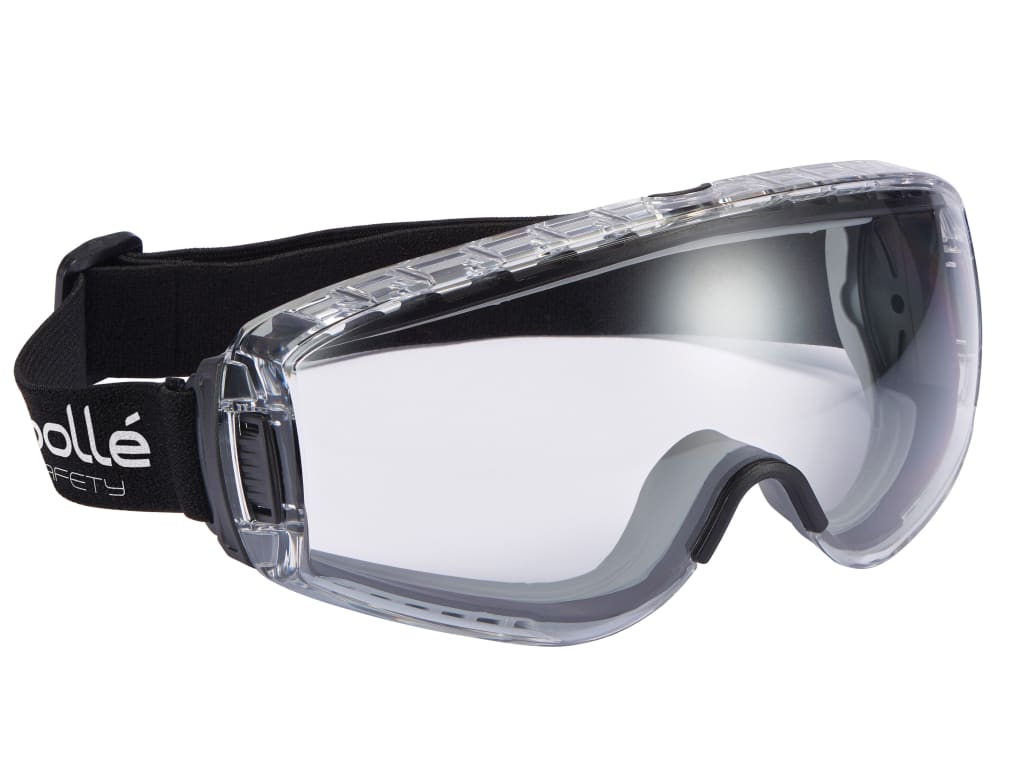 PILOT PLATINUM® Ventilated Safety Goggles - Clear                               