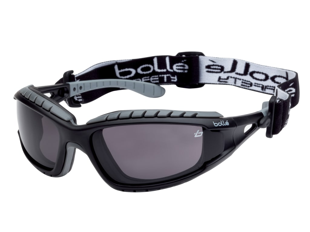 TRACKER PLATINUM® Safety Goggles Vented Smoke                                   