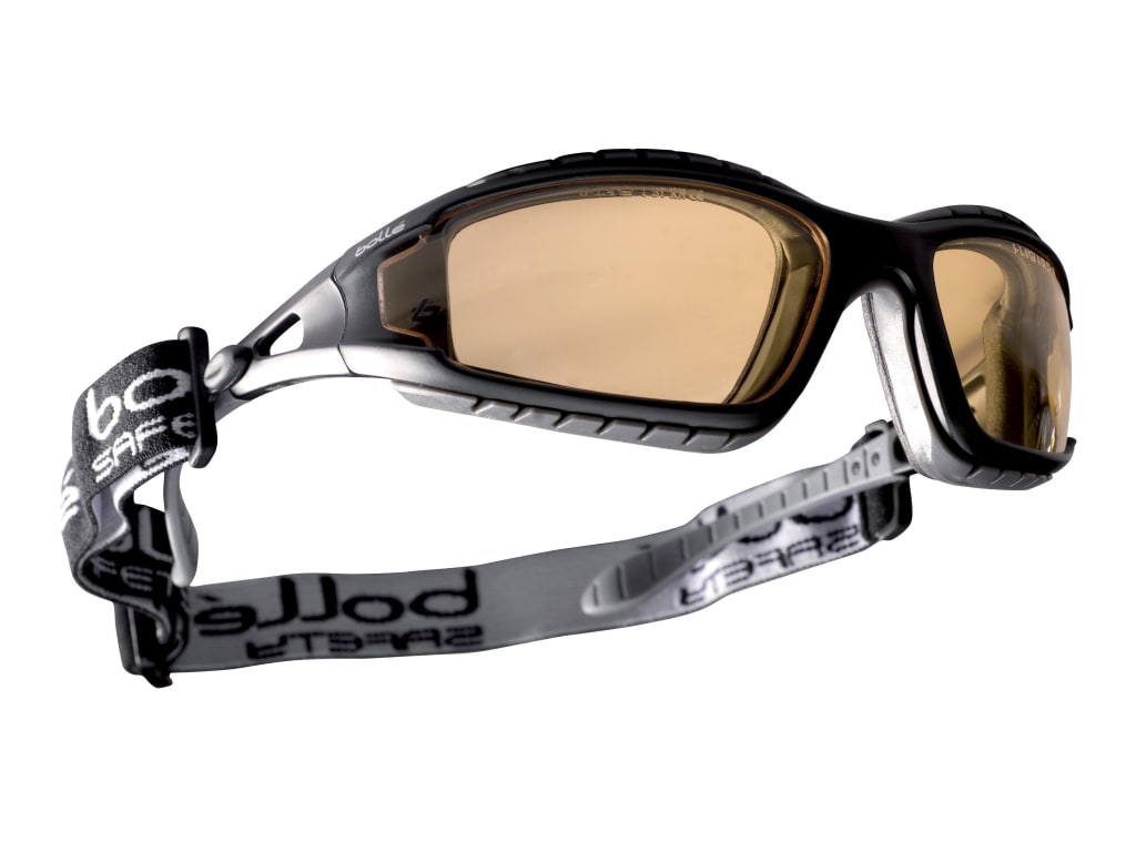 TRACKER PLATINUM® Safety Goggles Vented Yellow                                  