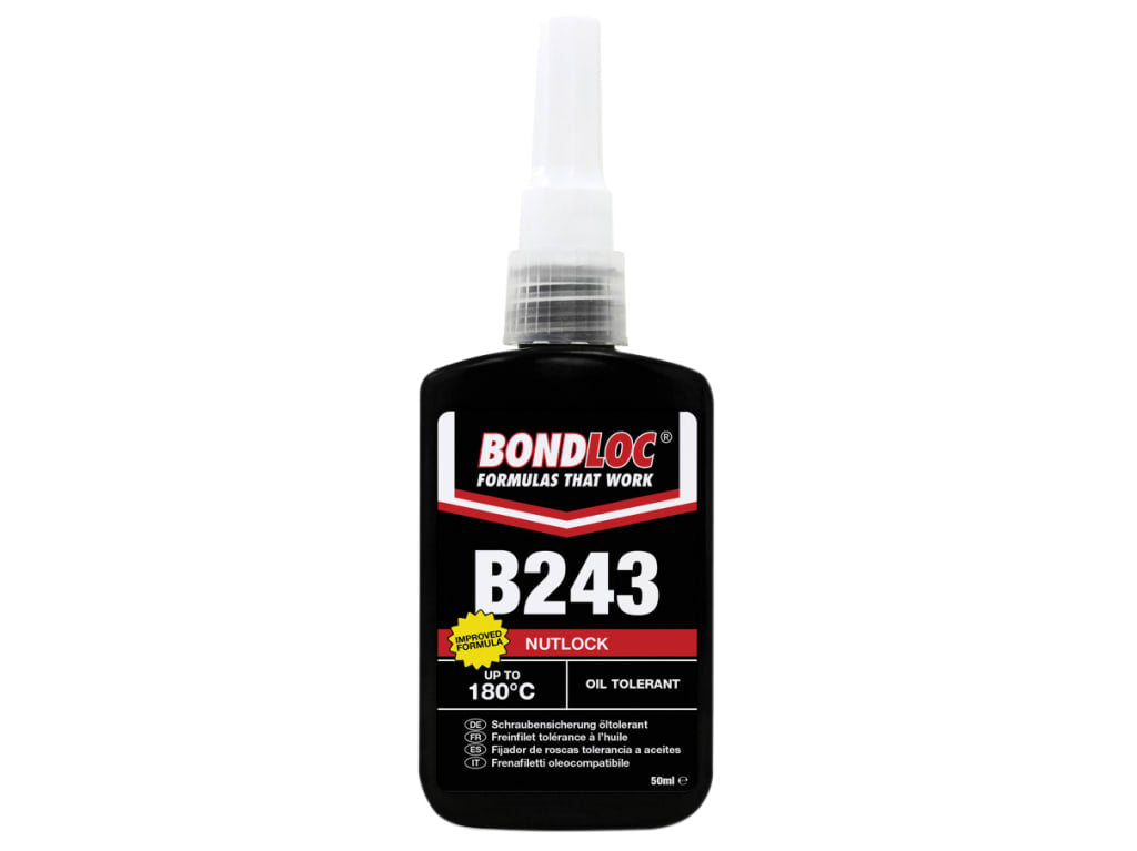 B243 Nutlock Medium Strength Threadlocker 50ml                                  