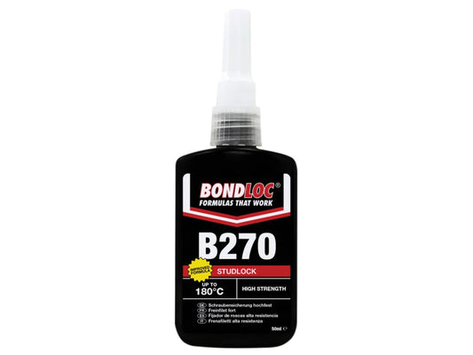 B270 Studlock High Strength Threadlocker 50ml                                   