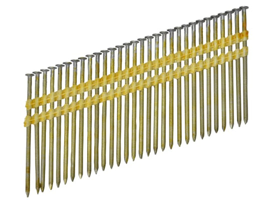 21° Galvanised Ring Shank Stick Nails 3.1 x 90mm (Pack 2000) - [product-vendor]