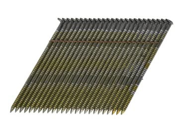 28° Bright Ring Shank Stick Nails 2.8 x 75mm (Pack 2000)                        