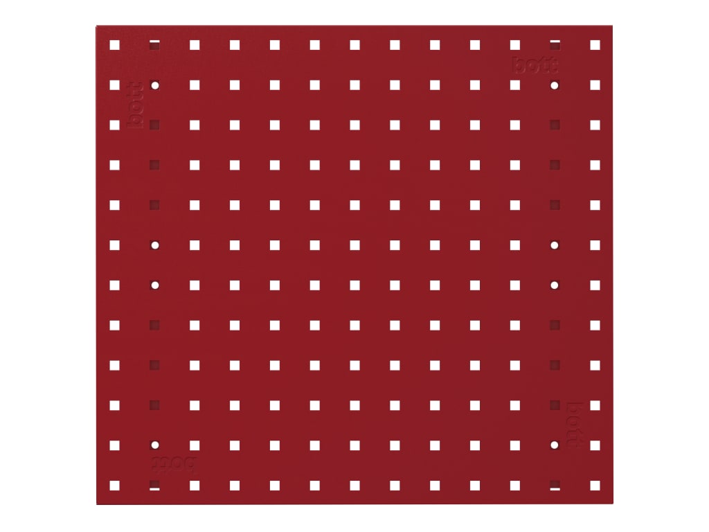Perfo Panel 495 x 457mm Crimson Red                                             