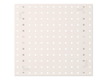 Perfo Panel 495 x 457mm Light Grey                                              
