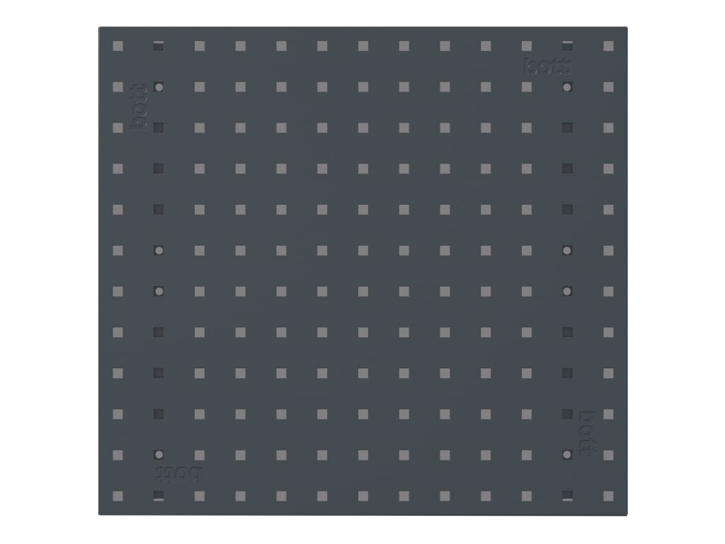 Perfo Panel 495 x 457mm Anthracite Grey                                         