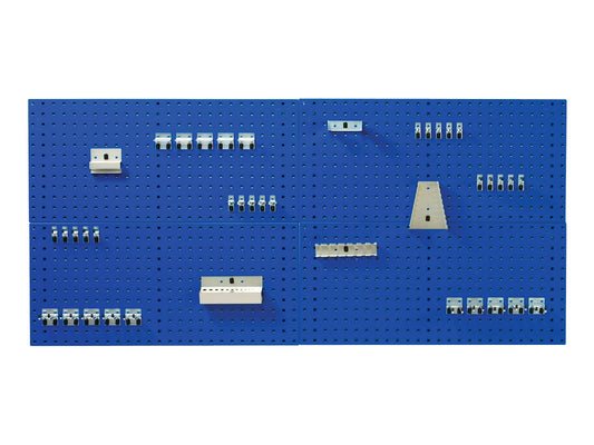 Perfo Panel & Hook Kit Gentian Blue                                             