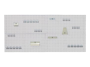 Perfo Panel & Hook Kit Light Grey                                               