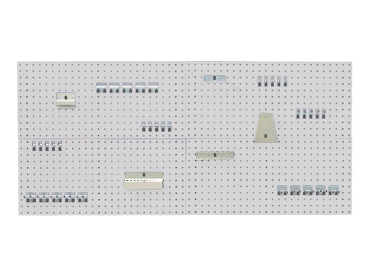 Perfo Panel & Hook Kit Light Grey                                               