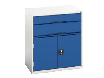 Verso 2 Drawer-Door Cabinet 800mm                                               