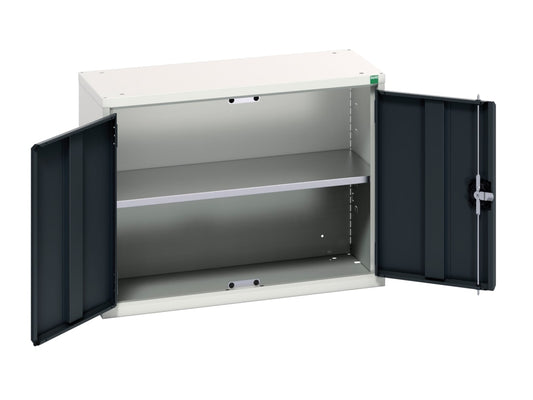 Verso Economy Wall Cupboard 1 Shelf 800mm Anthracite Grey                       
