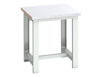 Cubio Basic Bench, Steel Clad Top 750 x 750mm                                   