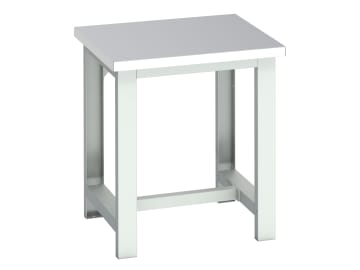 Cubio Basic Bench, Stainless Steel Clad Top 750 x 750mm                         
